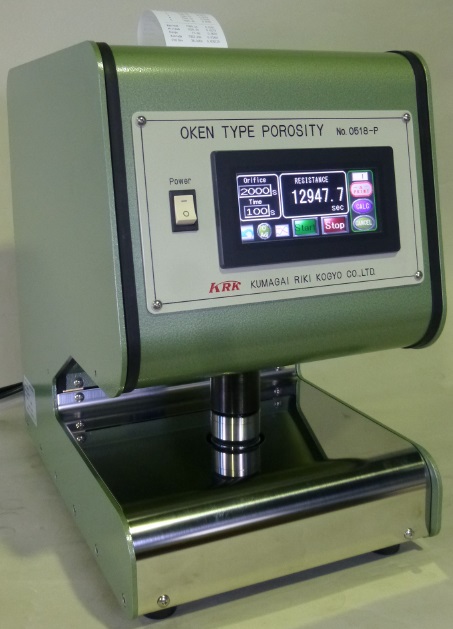 Oken type smoothness and air permeability tester (digital type)