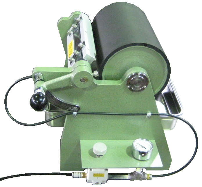 Flexible trailing blade coater (manual type)